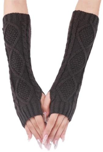 SLEDEZ Warmer Strick-Armwärmer Gestrickte Handgelenksärmel for Männer und Frauen (Color : Colour 3, Size : Free size)