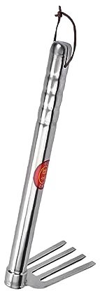 PHENOFICE Bodenlockerungsrechen Gartenrechen Metallrechen Zum Entfernen Von Tierkot Rechenwerkzeug Gartenreinigungsrechen Eisenmaterial Langlebig