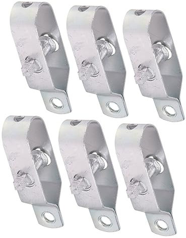 Amosfun 6stücke Drahtspanner Stahldrahtspanner Zaundrahtspanner Stahlseilspanner Kabelspanner Für Garten Fechten Draht Kette Antenne Wäscheleine
