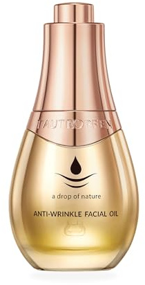 TAUTROPFEN Naturkosmetik Anti-Wrinkle Gesichtsöl 15 ml - Gesichtspflege | Pflanzliche Retinol-Alternative mit Bakuchiol & Revinage, für glatte, geschmeidige Haut, seidig-leicht, beschwert nicht