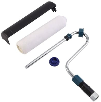Compatible For Airless Paint Roller Inline Spray Gun with 30cm Extension Pole Self-priming Cover Power Sprayer Set(Roller Bracket)