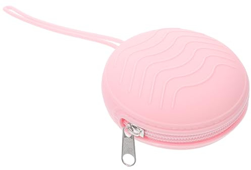 Housoutil Boîte à Tétines en Silicone Légère Bavure, Récipient Facile à Transporter pour Cup Menstruelle, Adaptée Paquet à Dos ou Paquet à Main