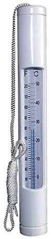 Aoguaro Pool Thermometer Sinking Type 0-50° Easy Read Quick Read Convenient Accurate Readings Fahrenheit & Celsius, for Outdoor and Indoor Swimming Pools, Spas, Aquarium, Ponds