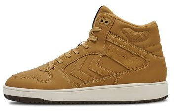 hummel – St. Power Play Mid, höst-vintersko med halvhögt skaft, BRUN, 45 EU