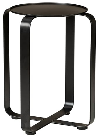 Scheurich Avignon Blumentopfständer aus Metall, Schwarz, Ø 23,2 cm, H 27,3 cm