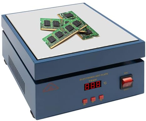 Vorwärmer Preheating Station Microcomputer Elektrische Heizplatte Vorwärmen Station 220 V, Heizplatte SMD PCB Preheater Vorwärmen Ofen AC 800W Lötstation Schweißer
