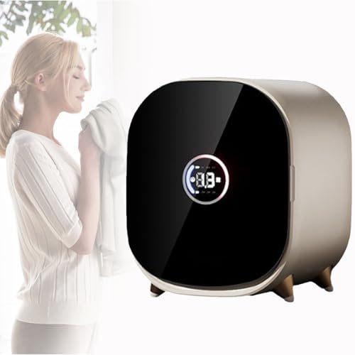 Spdazzleburst Asciugatrice centrifuga compatta e Mini, Piccola asciugatrice a condensazione, asciugatrice a sfiato, capacità 0,8 kg, per Uso su bancone o a Parete