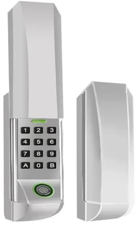 Eighosee Clavier de Porte de Garage Serrure à Empreinte Digitale 877MAX 315/390 MHz Clavier Sans Télécommande Ouvre-Porte de Garage