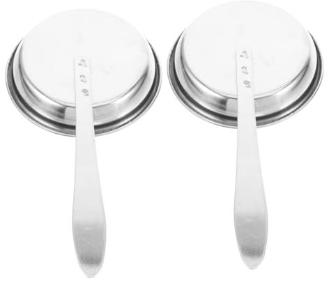 ERINGOGO 2pcs Metal Candle Snuffers Stainless Steel Candle Extinguisher Snuffers Fire Safety Tool for Tea Light Aromatherapy