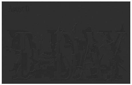 BTS AGUST D(SUGA) : [D-DAY] Solo Album (Version 01) CD+Photobook+Lyric Book+Postcard+Poster+Photocard A+Photocard B+Scanimation Card+Sticker