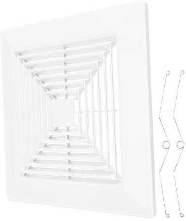 Artibetter Cubierta De Extractor De Baño Protector Para Ventilador De Techo De Baño Diseño Moderno Cubierta De Repuesto