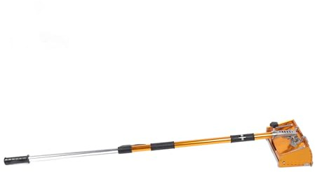 Qcwwy 10 -inch Solid Flat Finish Box with an Adjustable Telescopic Offers Easy Mud Tools for Decorators