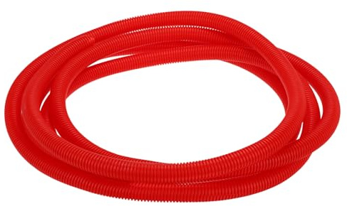 QUARKZMAN Gaine Fendue pour Câbles 1(23mm) Gaine Protectrice Rouge | Conduit Flexible En Plastique, DI 20FT(6m), Résistante À La Chaleur Et Au Froid, -40F À 257F, Protecteur De Câbles