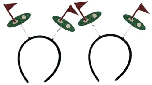 Abaodam 2 Stück pack Wm Party Deko Sport Haarbänder für Damen und Herren Atmungsaktive Stirnbänder aus Stoff und Kunststoff mit Eisen Draht für Sportpartys und Tägliche Aktivitäten