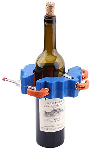 Premium Glasschneider , Glasflaschenschneider DIY-Gerät, Glasschneider für Flaschen Flaschenschneider Verstellbarer Runder Bottle Cutter Kit für DIY Kronleuchter Kerzen aus Wein Bier Whisk