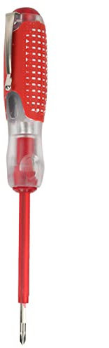Bolígrafo de prueba de cruce/ranura de 100-500 V, lápiz, destornillador de prueba eléctrico, cables, varilla del sensor, herramienta de medición de corriente con mango