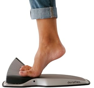 Dorsiflex. Deep calf, foot, and arch stretcher and foot rocker and slant board device for plantar fasciitis, Achilles tendinitis, calf stretching, ankle mobility, toe mobility and heel pain relief.