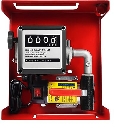 Bomba diesel de 50 litros/minuto, bomba de aceite de motor, 230 V, bomba de combustible eléctrica autocebante con filtro de combustible y manguera
