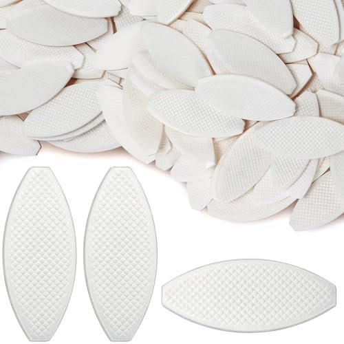 Teenyyou 50 Pcs PVC Biscuits Joining Biscuits Biscuit Joiner Tool for PVC Trim, Deck, Joinery, DIY