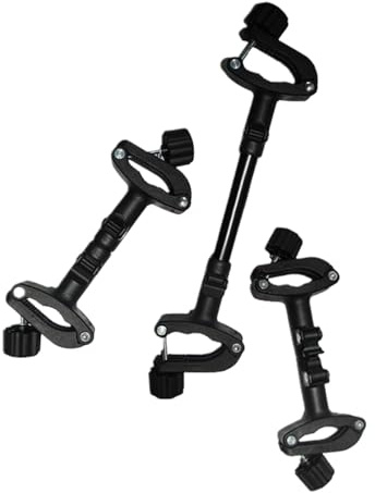 Conector de carrito para bebé, conector de coche, cochecito doble doble, gancho ajustable, fácil instalación, diseño versátil para accesorios de coche