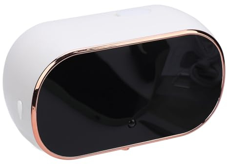 Automatisk tvåldispenser, 350 ml väggmontering Touchless Foam Dispenser 3 växlar justering IPX5 Vattenskydd induktion SOAP Dispenser (Vit)
