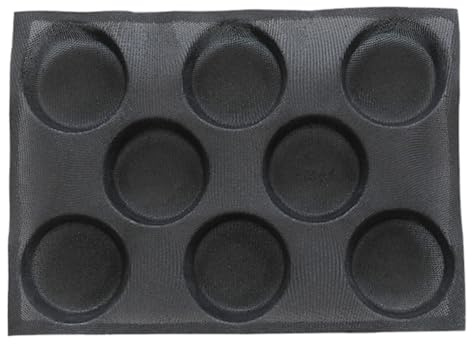 Zerodeko Moule à Pain Silicone Antiadhésif Noir Sûr Pour Cuisson Au Four Et Au Micro-ondes