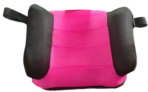 Seggiolino auto rialzato senza schienale Seggiolino gonfiabile portatile con fibbia e fodera lavabile Cuscino gonfiabile traspirante per viaggi all'aperto