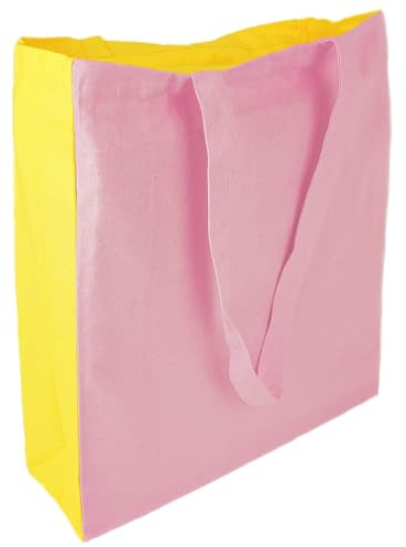 Cottonbagjoe Baumwolltasche 38×42×10 cm – Robustes Segeltuch 340 g/m², mit Boden- & Seitenfalte, lange Henkel, OEKO-TEX STANDARD 100 zertifiziert