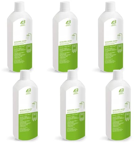 Acquasil 20/40 Polifosfato Liquido – Anticalcare e Anticorrosione per Impianti Idrici e Caldaie – Compatibile MiniDOS/BravoDOS (6 Kg)