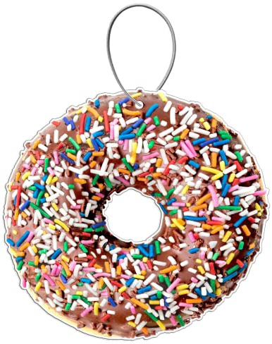 Gifton - Donut Car Air Freshener - Ideal For Someone Special - Gift For Her Women Wife Girl Teen - Novelty Birthday Present Christmas Stocking Filler