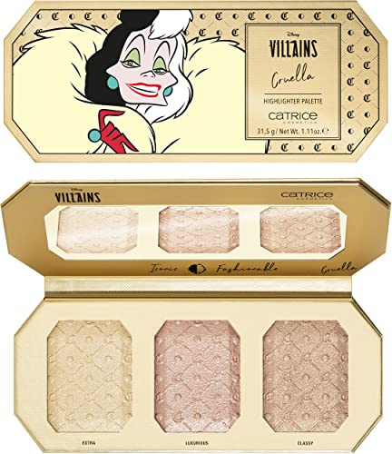 CATRICE DISNEY VILLAINS PALETA DE ILUMINADORES CRUELLA