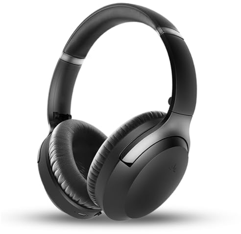Avantree Aria 3 - Bluetooth 5.3 Active Noise-Cancelling Headphones Over-Ear, with Wireless HD Audio, Spacious & Comfortable Fit, Dual Connectivity, and 55hr Extended Playtime