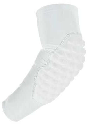 Lerpwige Atmungsaktive Arm-Ellenbogenschützer, sturzsicher, Sport-Kompressionsarmmanschette, Ellenbogenwärmer, Pad für Basketball, Fußball, Radfahren