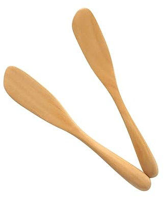 OKUMEYR Buttermesser Aus Holz Butterstreicher Sahnemesser Marmeladenverteiler Zubehör Für Küche