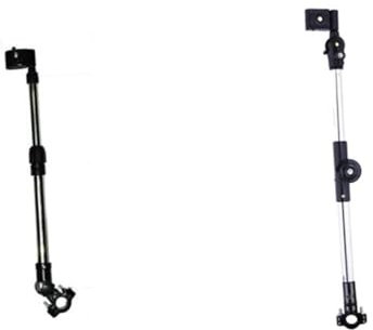 WESIEVYA Stroller Umbrella Bracket Universal Fit for Stroller Buggy Wheelchair Electric Bike Height-Adjustable Stem