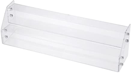 SAFIGLE Caja Organizadora Transparente de 3 Capas para Esmalte de Uñas, Expositor Elegante para Muestras de Belleza