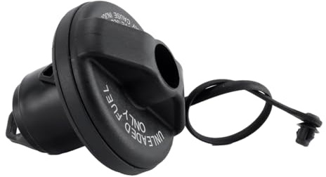 Durlo Tapa de tanque de combustible OEM 46820586: repuesto para tapa interior del tanque de gasolina para Grande Punto y Doblo (material ABS, instalación directa)