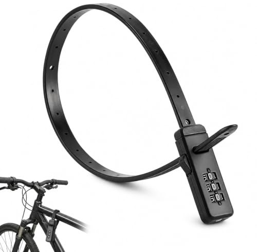 Heropen Multi-use Security Tie & Bike Lock, 3-Digit Combination Bike Lock