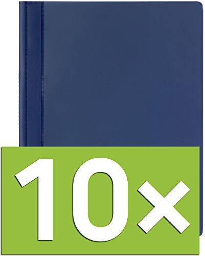 Durable Schnellhefter Duralux, überbreit (10 Stück dunkelblau)