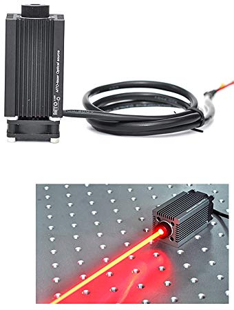 1W High Power Adjuste Rot Laser Dot Modul 638nm 1000mw mit 3D-Druck DIY Gravur