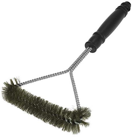 ASAB BBQ Grill Grate Wire Brush Cleaning Tool Stainless Steel Bristles For Food Grease & Debris