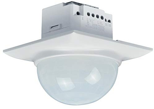 Züblin Niko 25060 Swiss Garde 360 Premium UP-Deckenmontage Bewegungsmelder 360° mit bis zu Ø 30 m Erfassungsbereich 1-Kanal Weiß