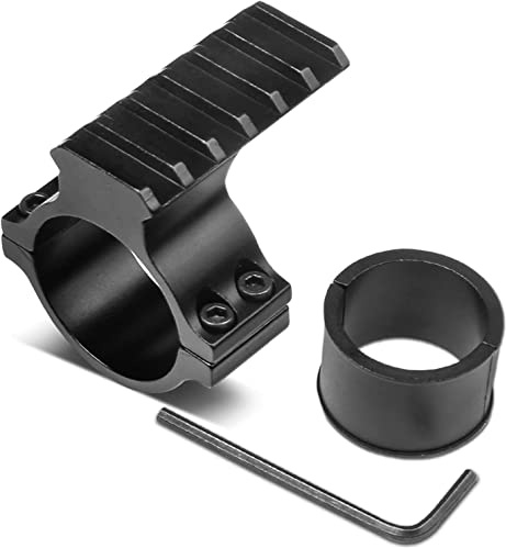 Odepro M062 Taktische Taschenlampe Halterung 25,4-30mm für Outdoor | Stoßfeste Aluminium-Montagehalterung, mit Montageringen, für Taktische Einsätze, Handwerksarbeiten, Notfälle