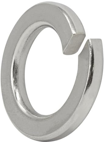 Anello a molla a forma B secondo DIN 127, in acciaio inox A2 | V2A, disco di sicurezza, misura a scelta M10-50 pezzi