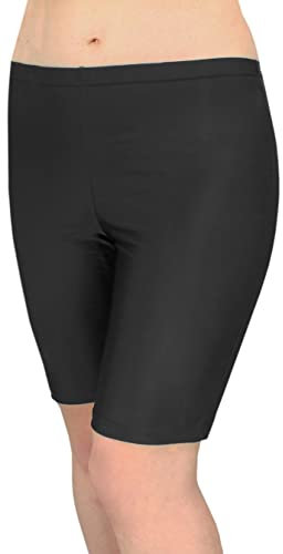 Aquarti Donna Pantaloncini da Bagno Taglie Grandi, Nero, 56
