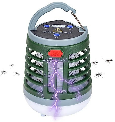 Piège à mouches solaire USB | Portable alimenté par l'énergie solaire – Attrapeur de mouches à lumière UV – Tueur léger pour randonnée, barbecues, sorties, pique-niques