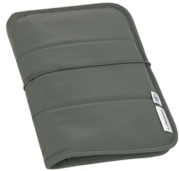 LÄSSIG Baby Windeltasche mit Wickelunterlage und Fach für Feuchttücher für unterwegs/Changing Pouch Olive