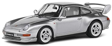 Solido 1:43 Porsche 993 RS Clupsport Silber