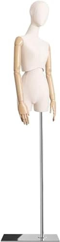 Schneiderbüsten Schneiderpuppen für Damen zum Nähen Schneiderbüsten Schneiderbüste Schaufensterpuppe Modellständer mit höhenverstellbaren Puppen
