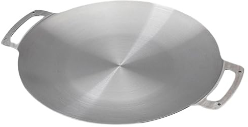 COMFOLIVING Plato de barbacoa de estilo coreano, sartén de barbacoa de estilo coreano, placa de parrilla portátil, de acero inoxidable, antiadherente, 12 unidades, parrilla para